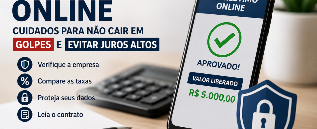 Cuidados Antes de Fazer Empréstimo Online em 2026
