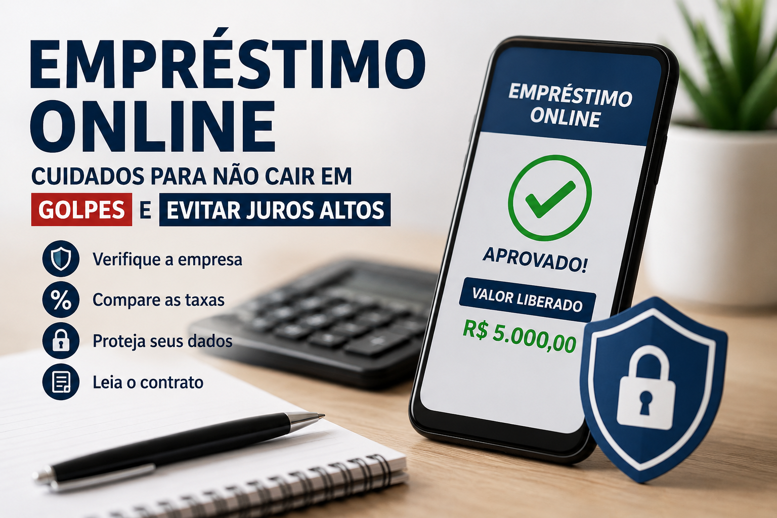 Cuidados Antes de Fazer Empréstimo Online em 2026